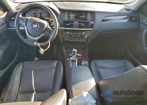 2017 BMW X3 xDrive28I z USA, uszkodzony, nr VIN 5UXWX9C34H0T19444